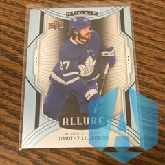 2020-21 Upper Deck Allure TIMOTHY LILJEGREN Sky Blue Rookie SP #114